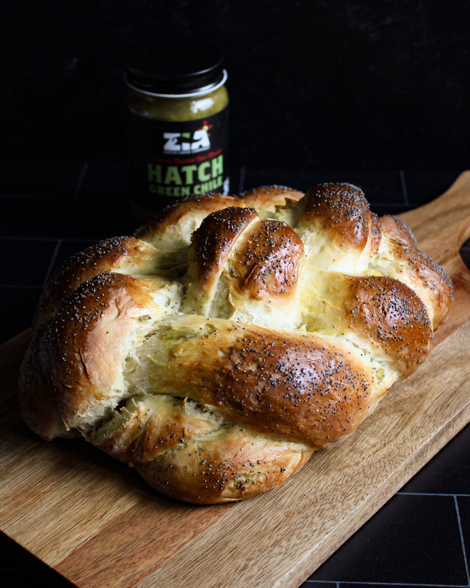 Hatch Green Chile Challah Bread – Zia Hatch Chile Company