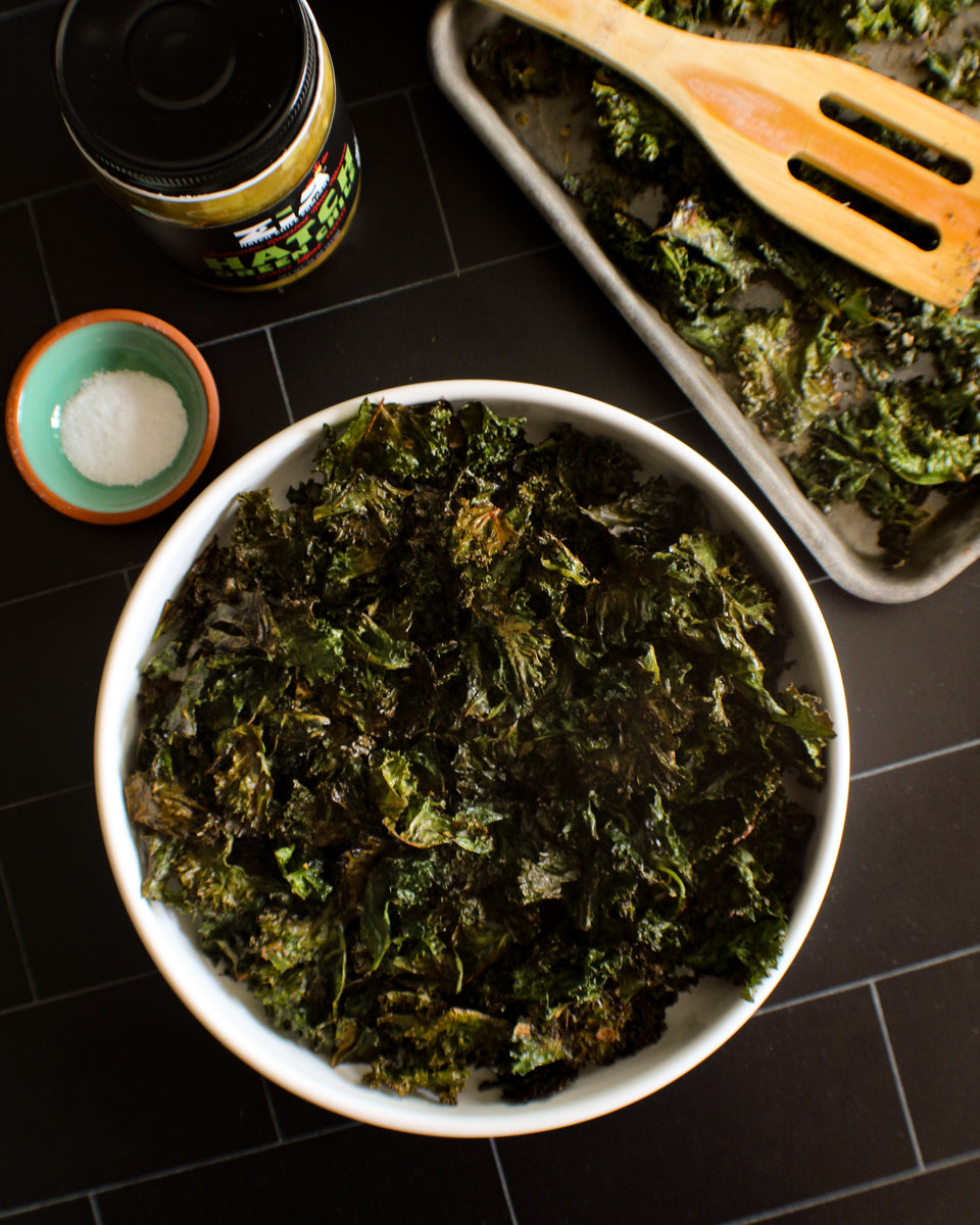 Hatch Green Chile Crispy Kale Chips – Zia Hatch Chile Company