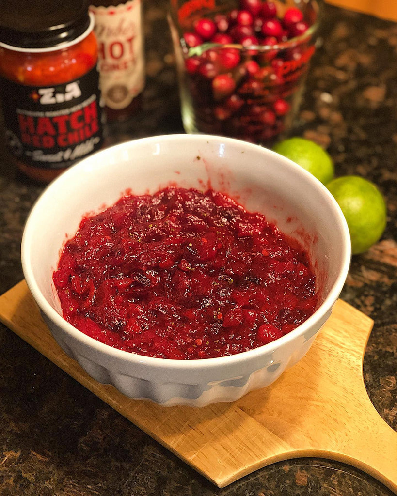 Hatch Red Chile Cranberry Sauce