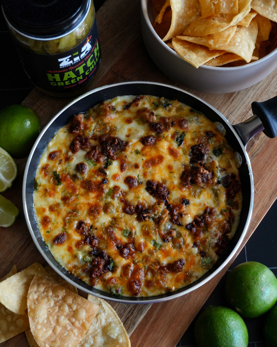 Hatch Green Chile Queso Fundido Zia Hatch Chile Company