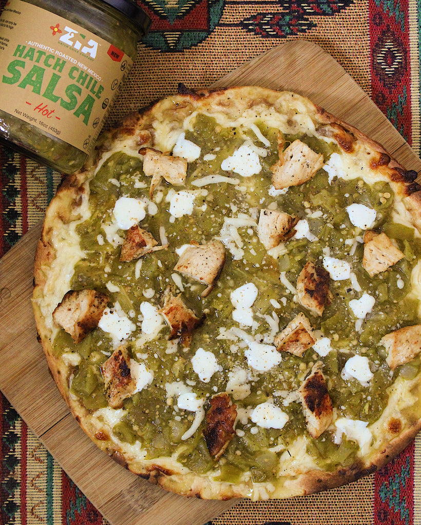 Hatch Chile Salsa Pizza 