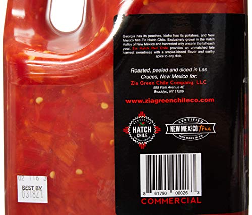 Roasted Zia Hatch Red Chile (128oz Bulk Size)